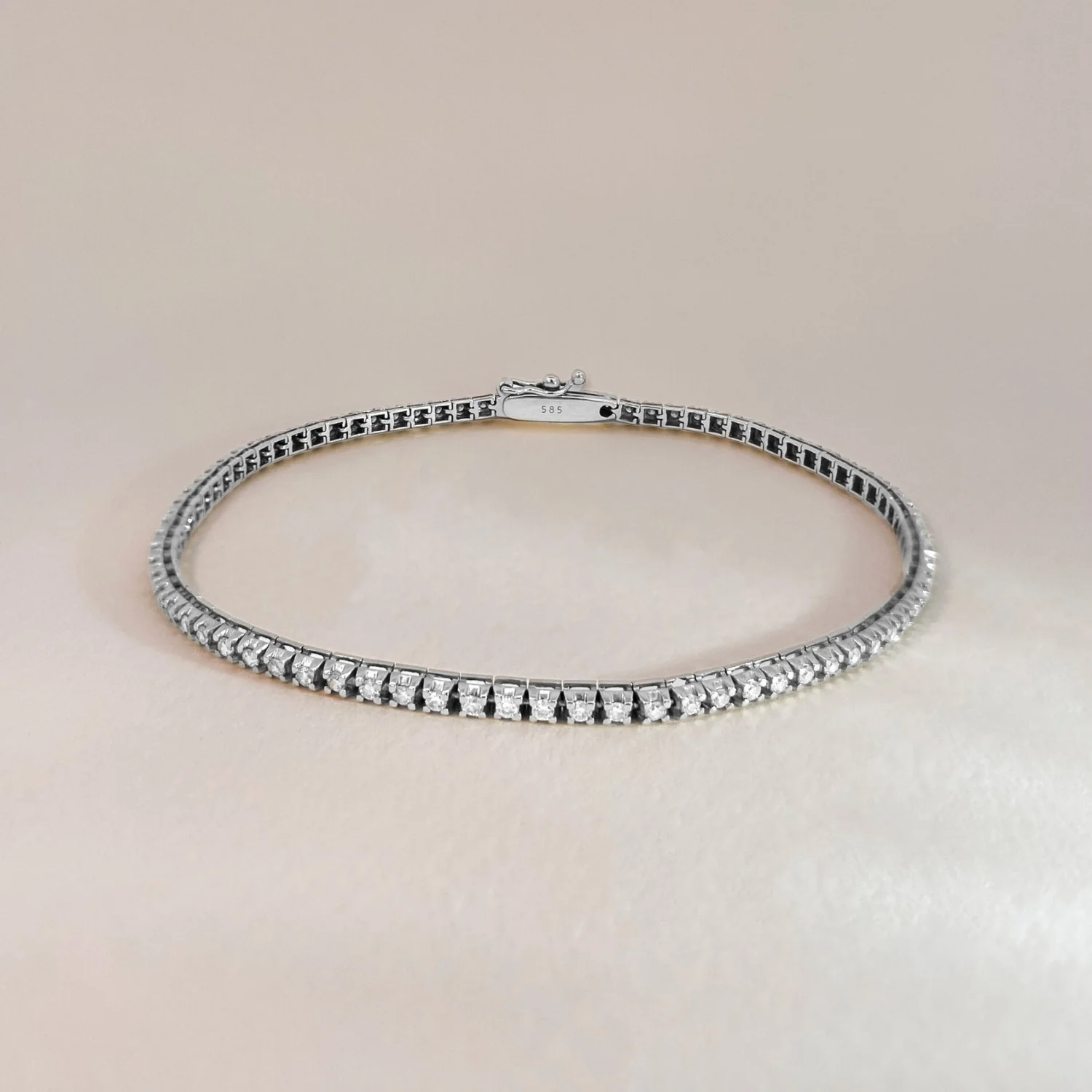 Tennis Bracelet White Gold - Image 3