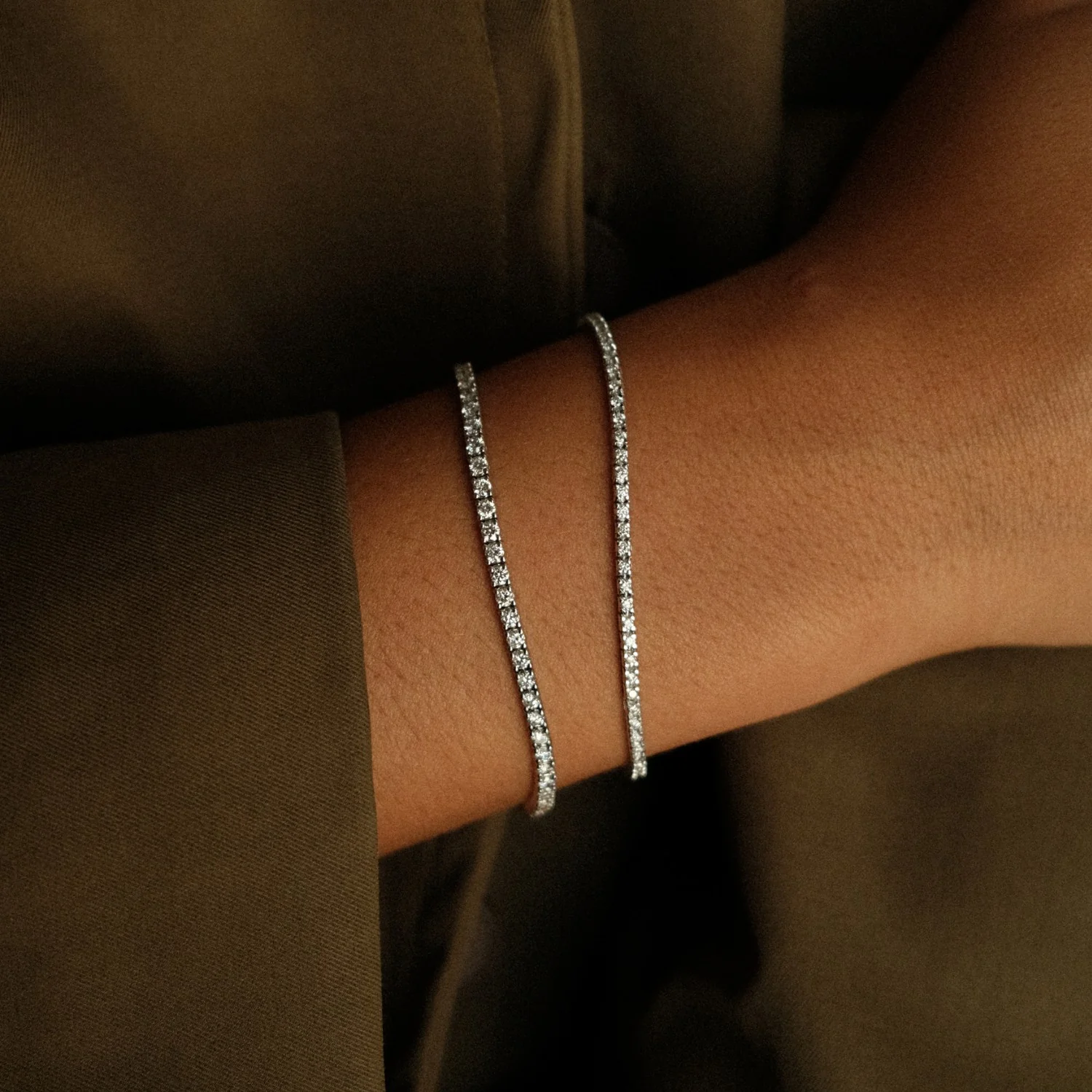 Tennis Bracelet White Gold - Image 4