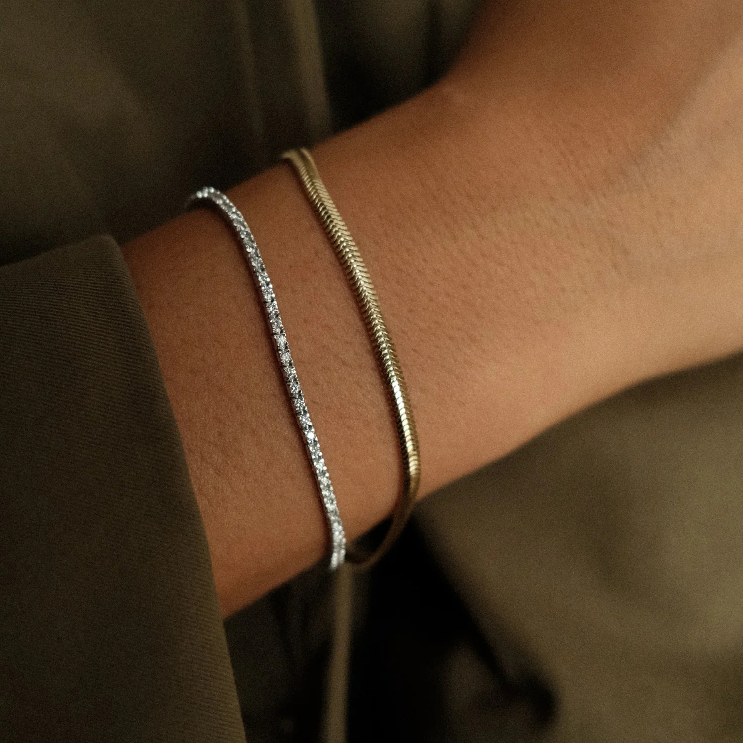 Tennis Bracelet White Gold - Image 6