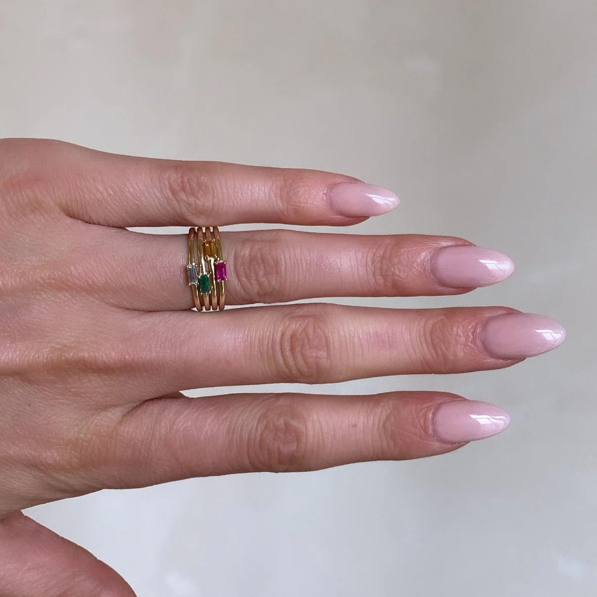 Aquamarine Baguette Ring - Image 6