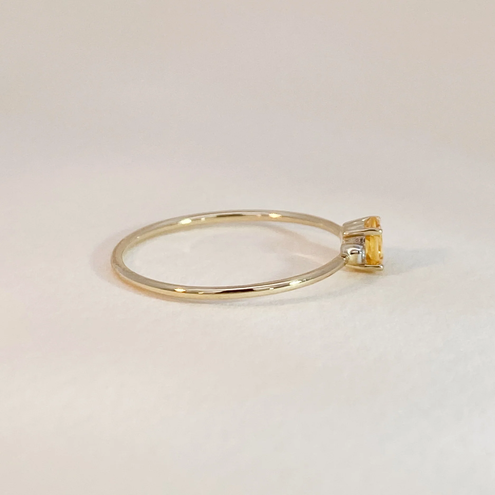 Citrine & Diamonds Ring - Image 3