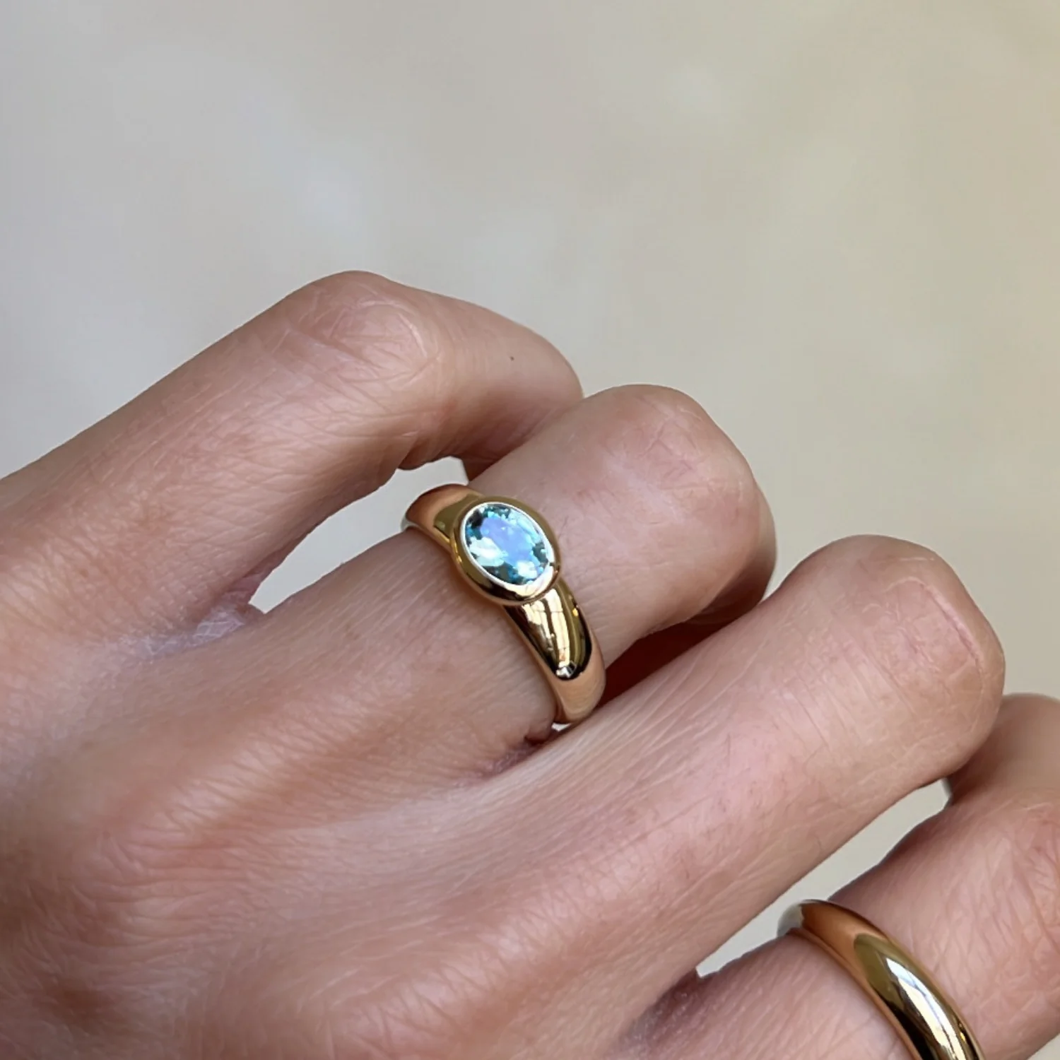 Topaz Bezel Ring - Image 4