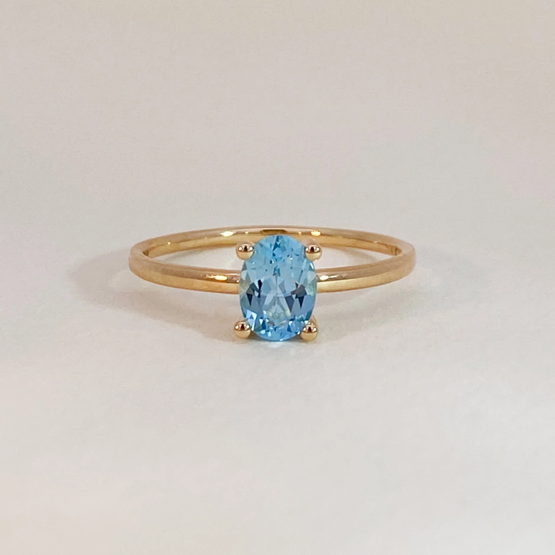 Topaz Oval Ring