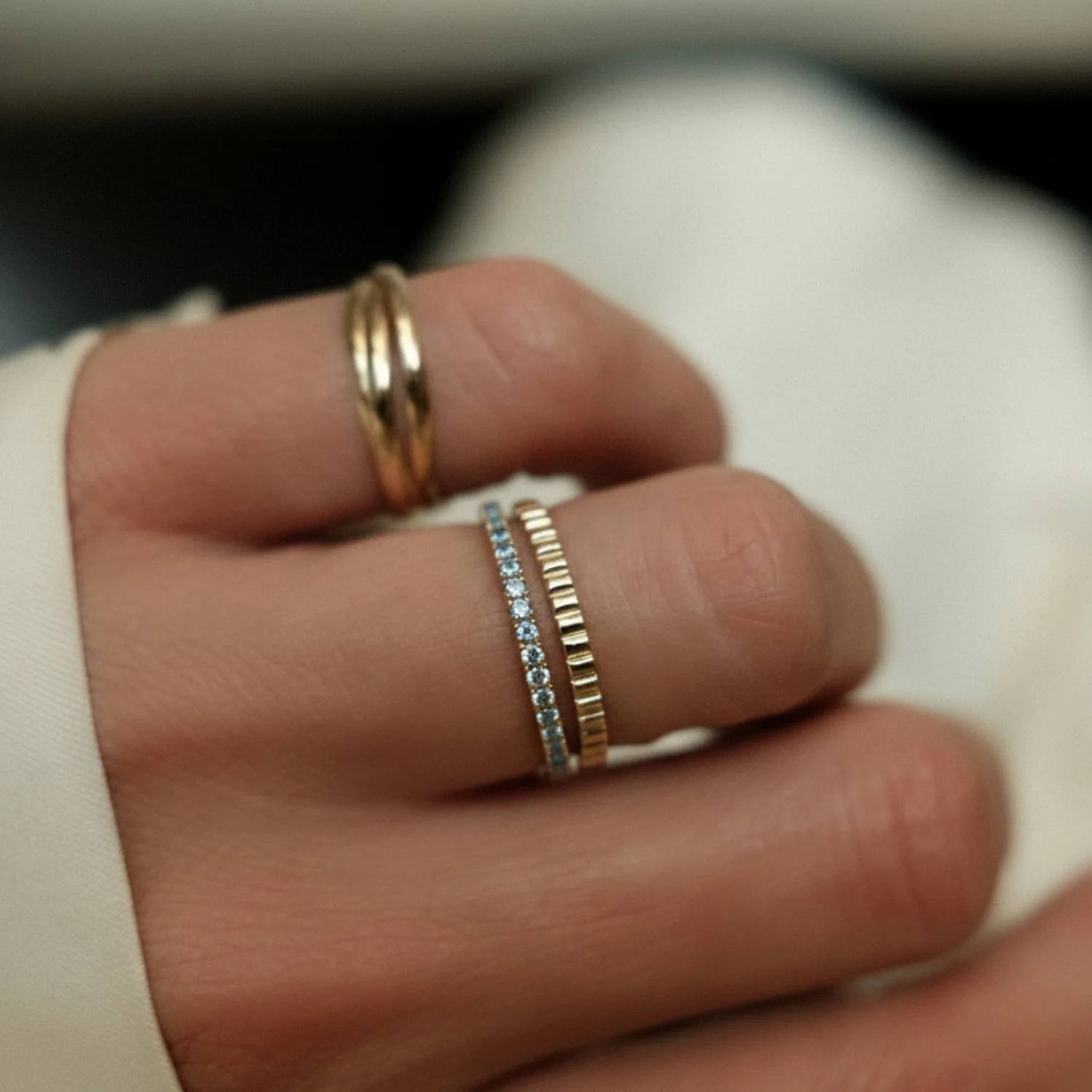 Topaz Row Ring - Image 2