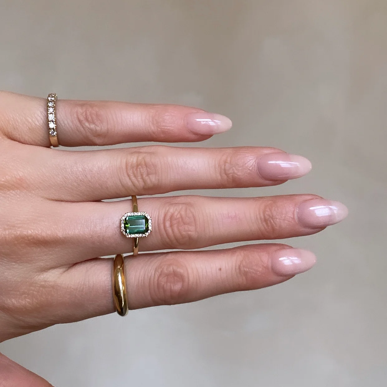 Tourmaline & Diamonds Ring - Image 3