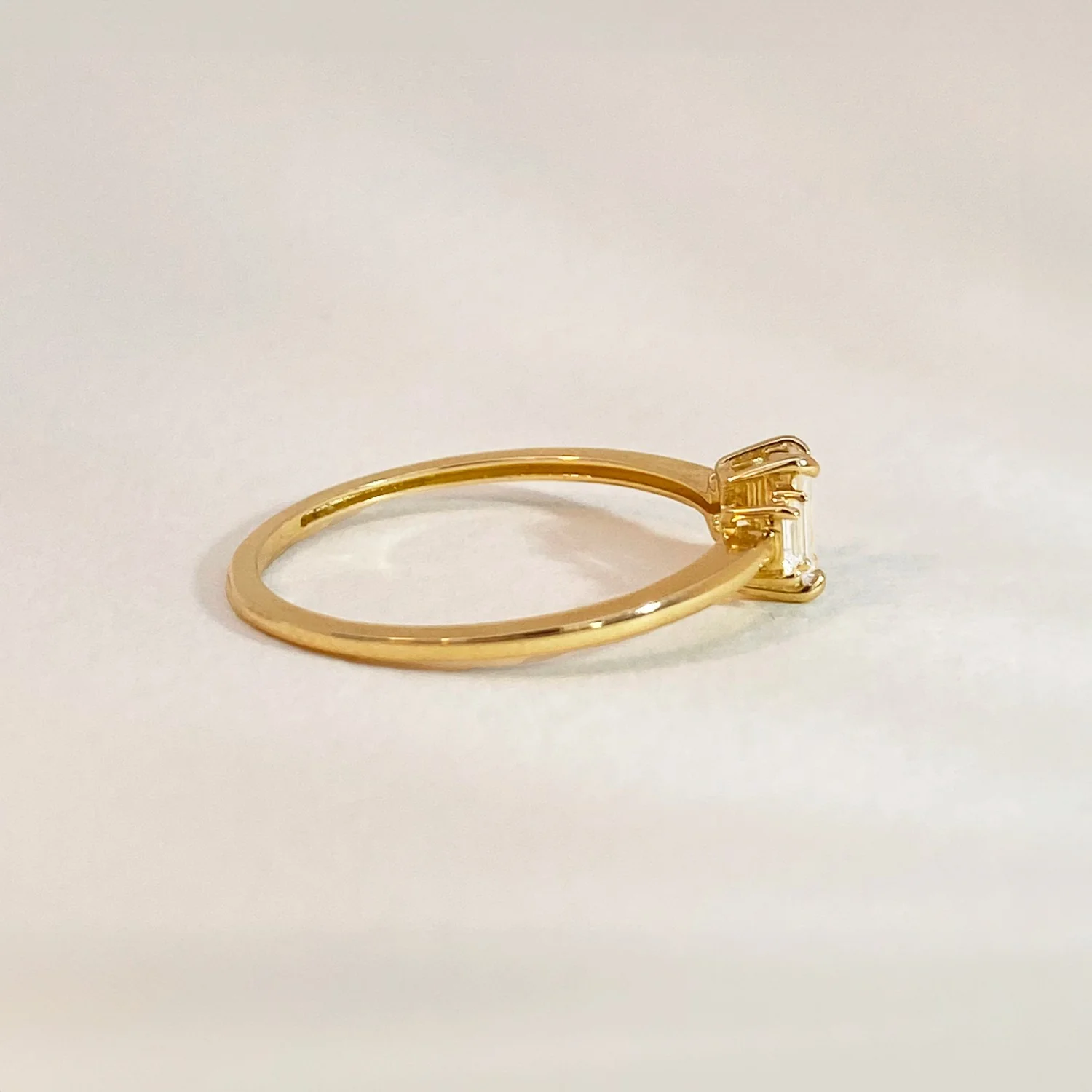 Trio Baguette Ring - Image 3