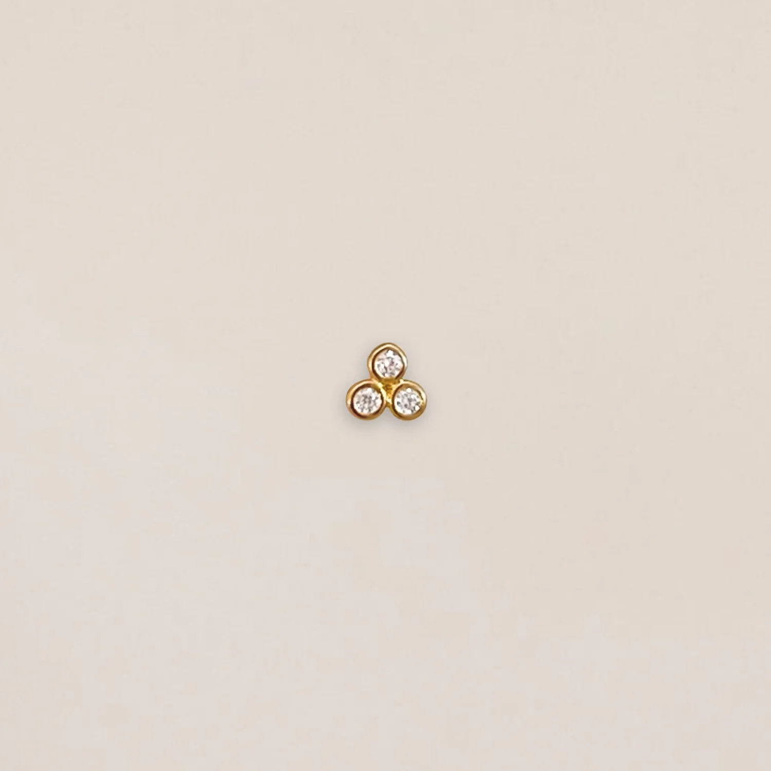 Trio Bezel Piercing