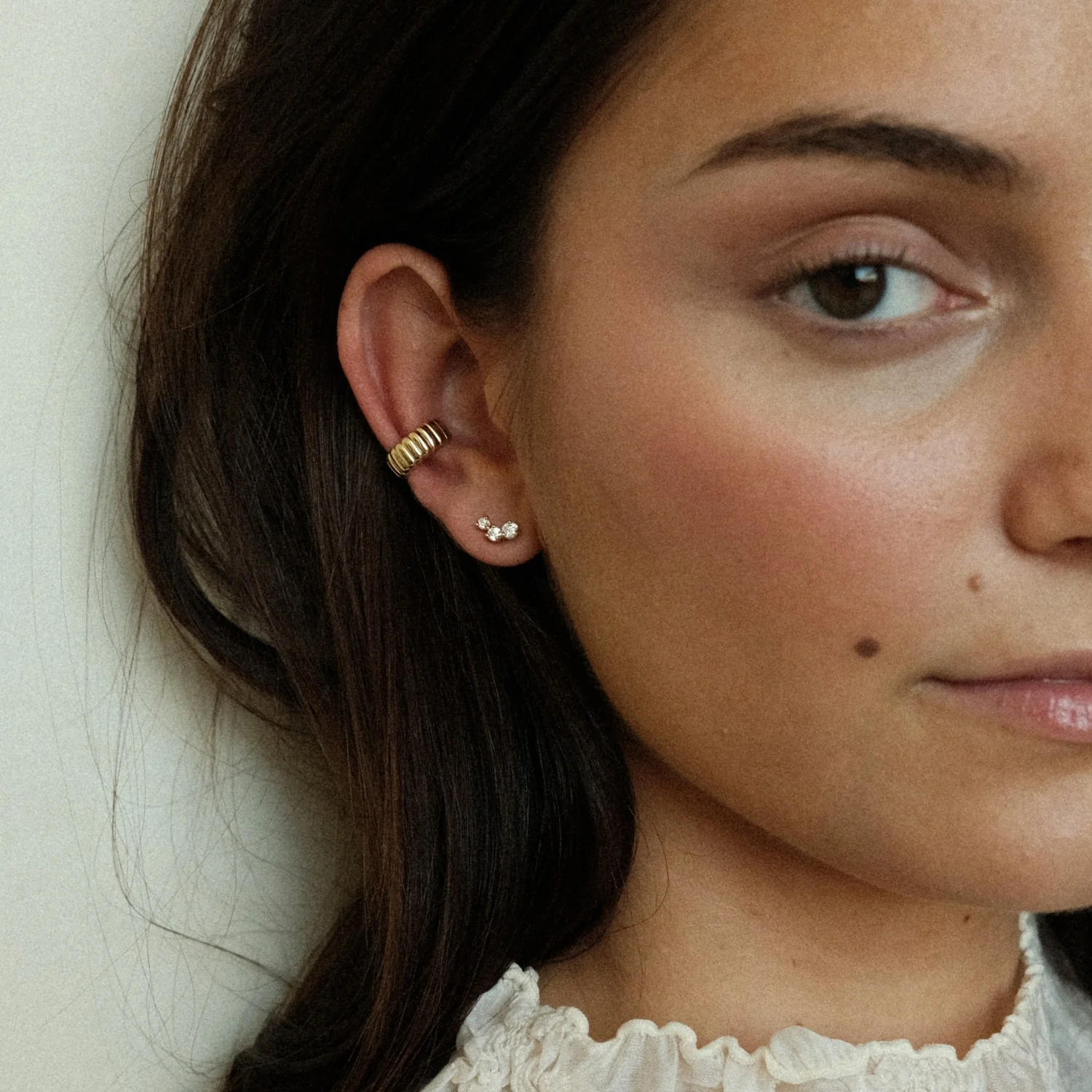 Ribbed Ear Cuff - Image 4