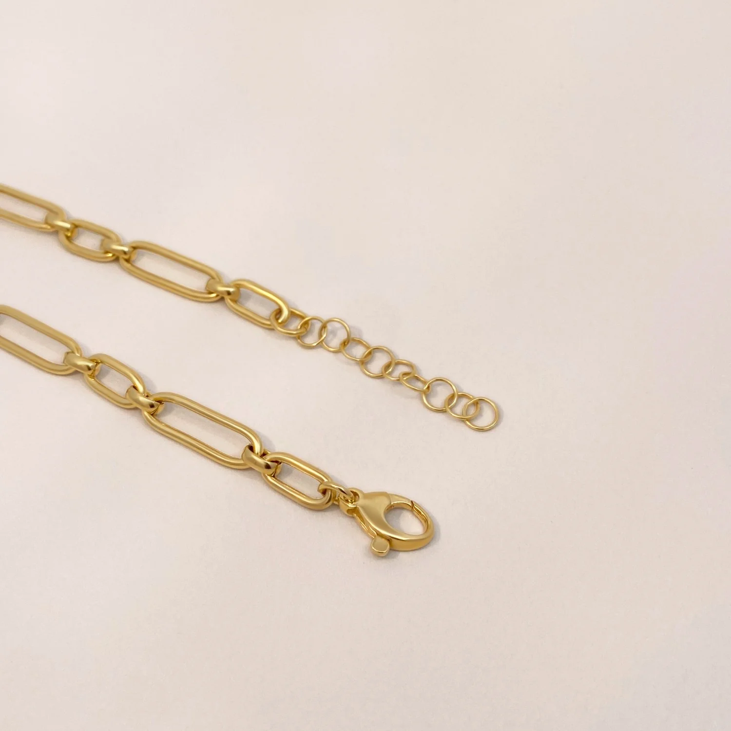 Unique Paperclip Link Necklace - Image 3