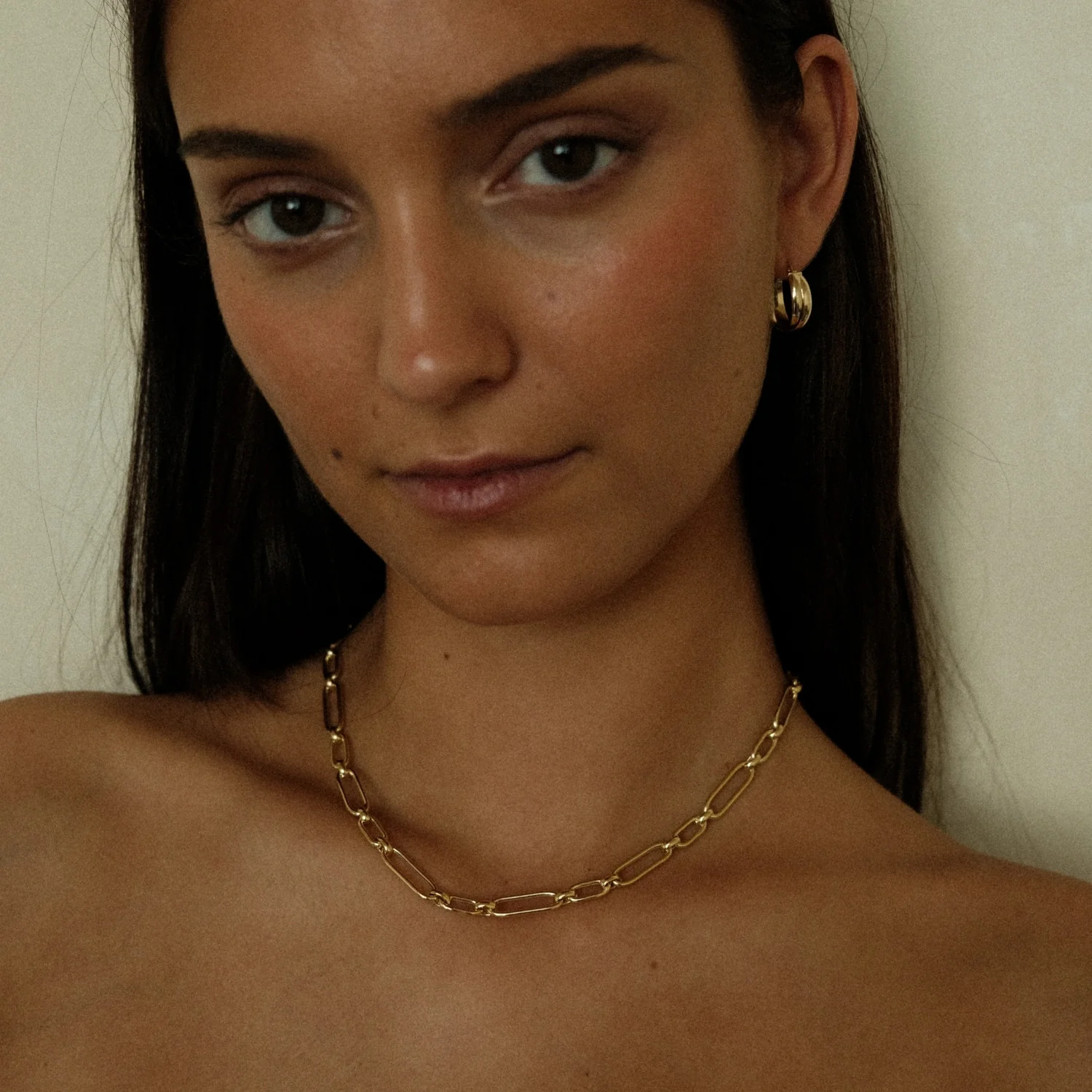 Unique Paperclip Link Necklace - Image 4