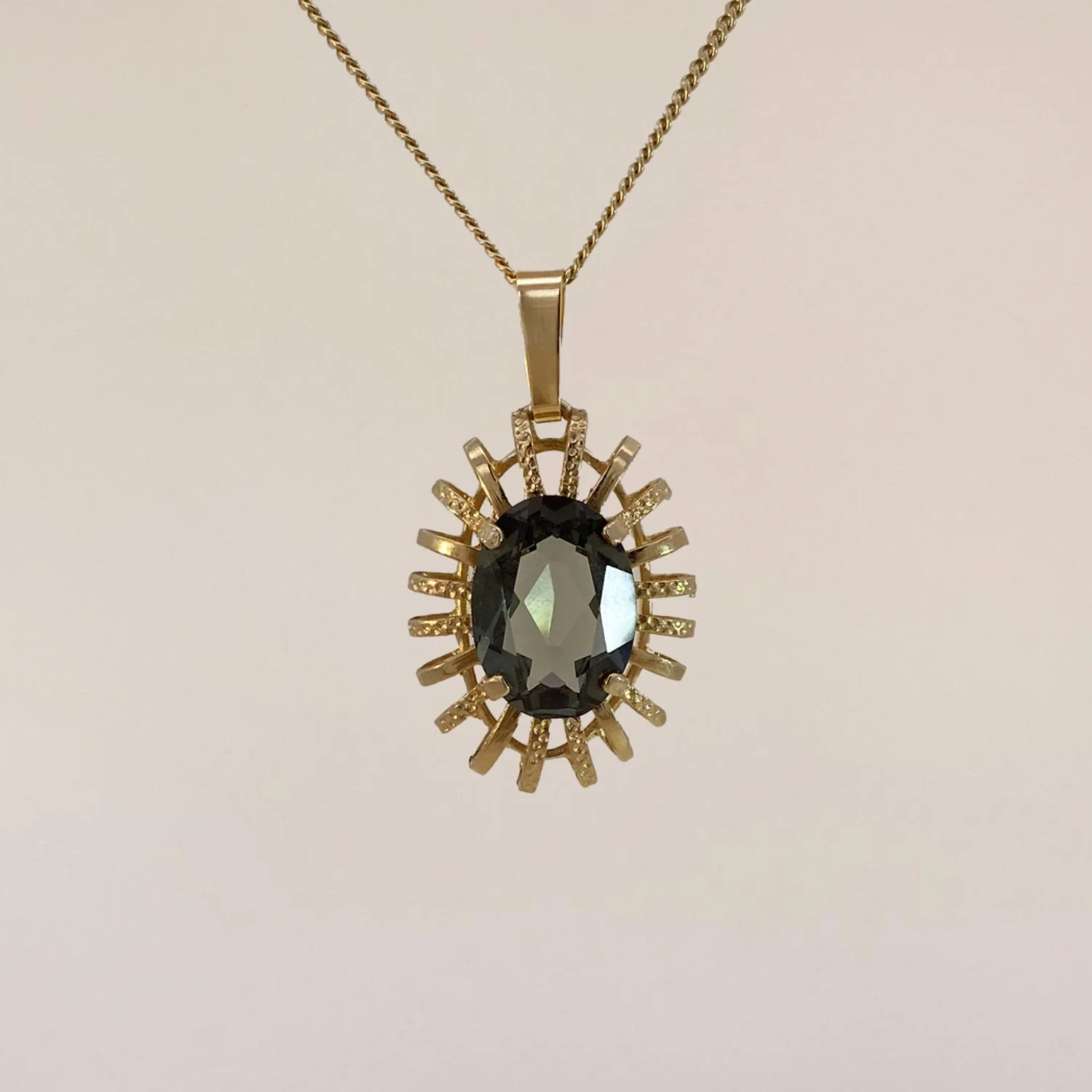 Vintage Tourmaline Pendant - Image 4