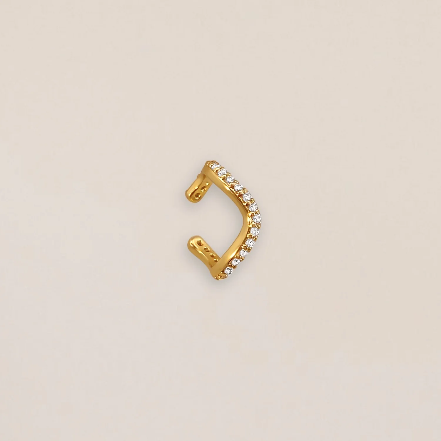 Wavy Spark Ear Cuff